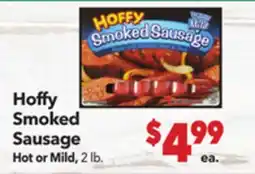 Vallarta Supermarkets Hoffy Smoked Sausage offer