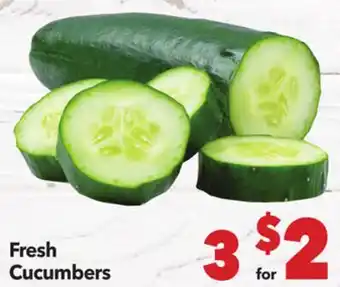 Vallarta Supermarkets Fresh Cucumbers offer