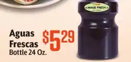 Vallarta Supermarkets Aguas Frescas offer