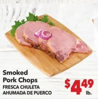 Vallarta Supermarkets Smoked Pork Chops / FRESCA CHULETA AHUMADA DE PUERCO offer