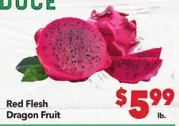 Vallarta Supermarkets Red Flesh Dragon Fruit offer