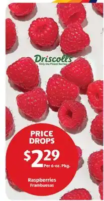 Aldi Driscoll's Raspberries offer