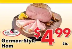 Valley Marketplace German-Style Ham offer