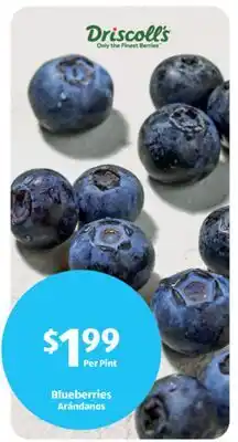 Aldi Driscoll's Blueberries offer