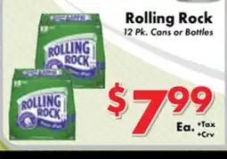 Valley Marketplace Rolling Rock offer
