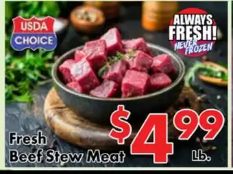 Valley Marketplace Fresh Beef Stew Meat offer