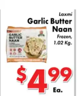 Valley Marketplace Laxmi Garlic Butter Naan offer