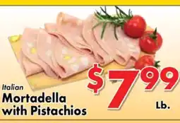 Valley Marketplace Italian Mortadella with Pistachios offer