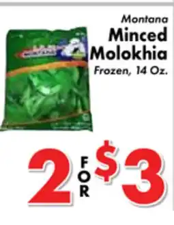 Valley Marketplace Montana Minced Molokhia offer