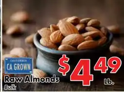 Valley Marketplace Raw Almonds offer
