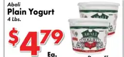 Valley Marketplace Abali Plain Yogurt offer