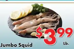 Valley Marketplace Jumbo Squid offer