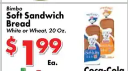 Valley Marketplace Bimbo Soft Sandwich Bread offer