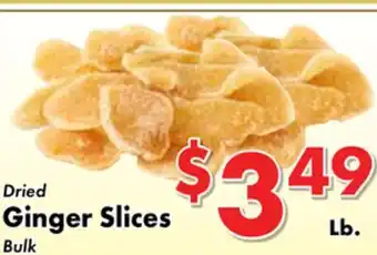 Valley Marketplace Ginger Slices offer