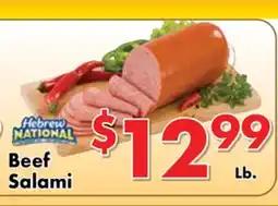 Valley Marketplace Beef Salami offer