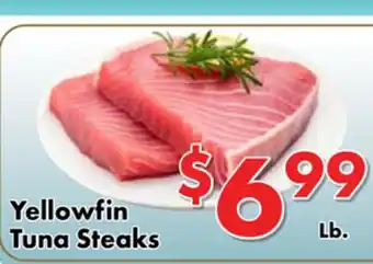 Valley Marketplace Yellowfin Tuna Steaks offer