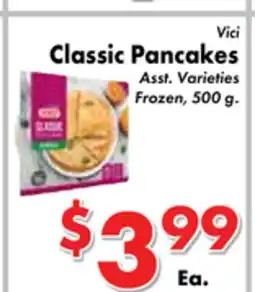 Valley Marketplace Vici Classic Pancakes offer