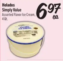 El Super Simply Value Assorted Flavor Ice Cream offer