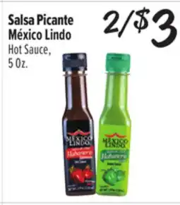 El Super México Lindo Hot Sauce offer