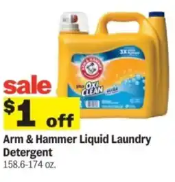 Meijer Arm & hammer liquid laundry offer