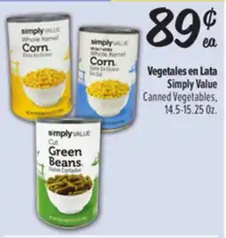 El Super Canned Vegetables offer
