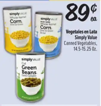 El Super Canned Vegetables offer