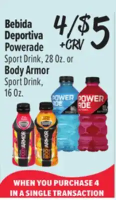 El Super Sport Drink, 28 Oz. or Sport Drink, 16 Oz offer