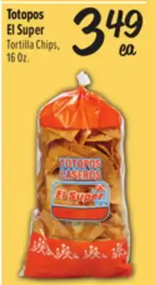 El Super Tortilla Chips offer