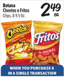 El Super Cheetos o Fritos Chips offer