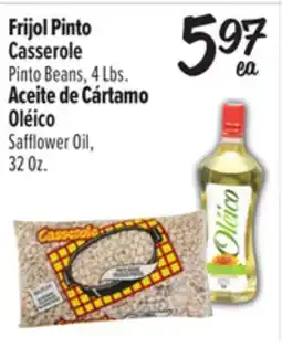 El Super Pinto Beans, 4 Lbs. or Safflower Oil, 32 Oz offer