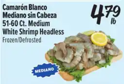 El Super 51-60 Ct. Medium White Shrimp Headless offer