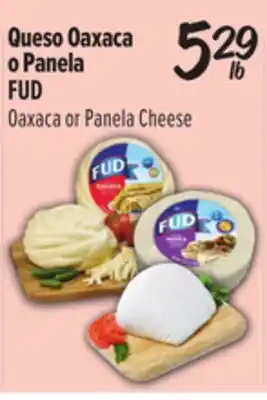 El Super FUD Oaxaca or Panela Cheese offer