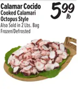 El Super Cooked Calamari Octopus Style offer