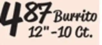 El Super Burrito offer