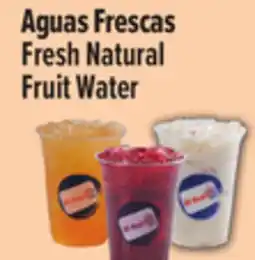 El Super Fresh Fresh Natural Fruit Water offer