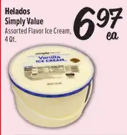 El Super Fresh Simply Value Assorted Flavor Ice Cream offer