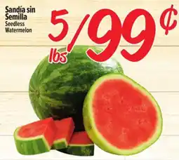 El Super Fresh Seedless Watermelon offer