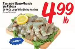 El Super Fresh Large White Shrimp Headless offer