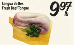 El Super Fresh Fresh Beef Tongue offer