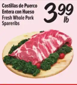 El Super Fresh Fresh Whole Pork Spareribs offer