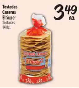 El Super Fresh Tostadas offer