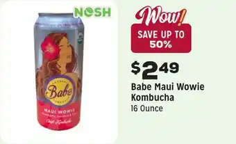 Grocery Outlet Maui Wowie Kombucha offer