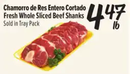 El Super Fresh Fresh Whole Sliced Beef Shanks offer
