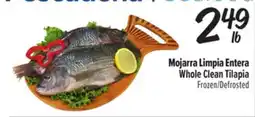 El Super Fresh Mojarra Limpia Entera offer