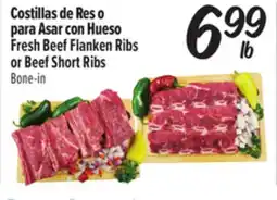 El Super Fresh Fresh Beef Flanken Ribs or Beef Short Ribs offer