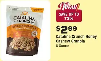 Grocery Outlet Honey Cashew Granola offer