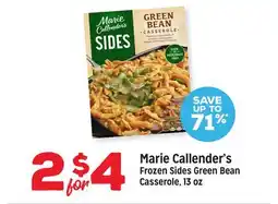 Grocery Outlet Marie Callender's Frozen Sides Green Bean Casserole offer