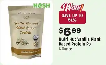 Grocery Outlet Vanilla Plant Based Protein Po offer