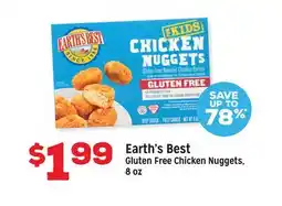 Grocery Outlet Earth's Best Gluten Free Chicken Nuggets offer