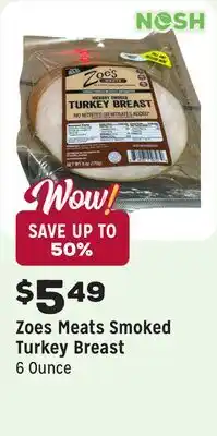 Grocery Outlet Smoked Turkey Breast offer